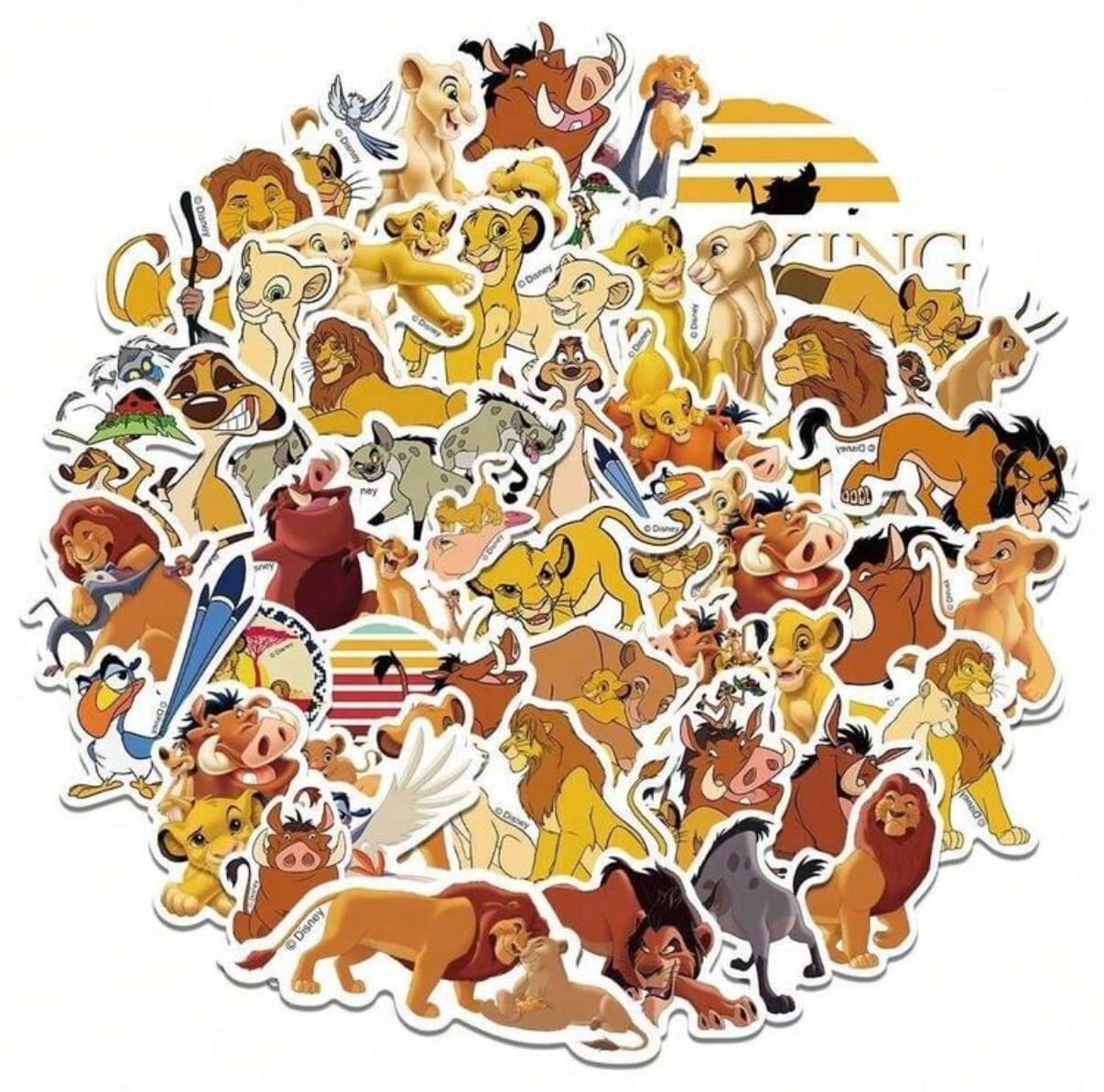 Simba Stickers Pack of 5