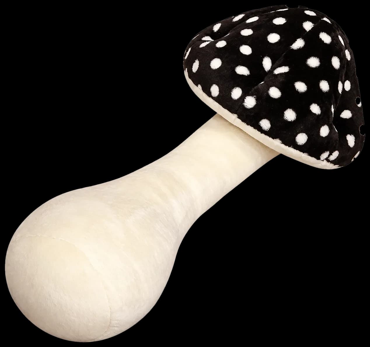A spotted mushroom plush